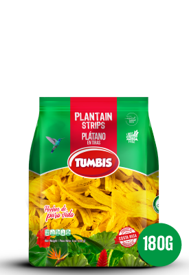 Plátano Verde Tumbis Sal 180g